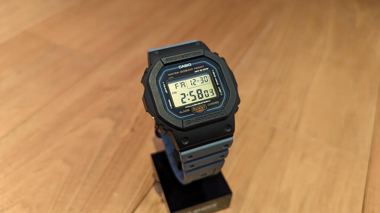 パーツをカスタムできるMY G-SHOCK