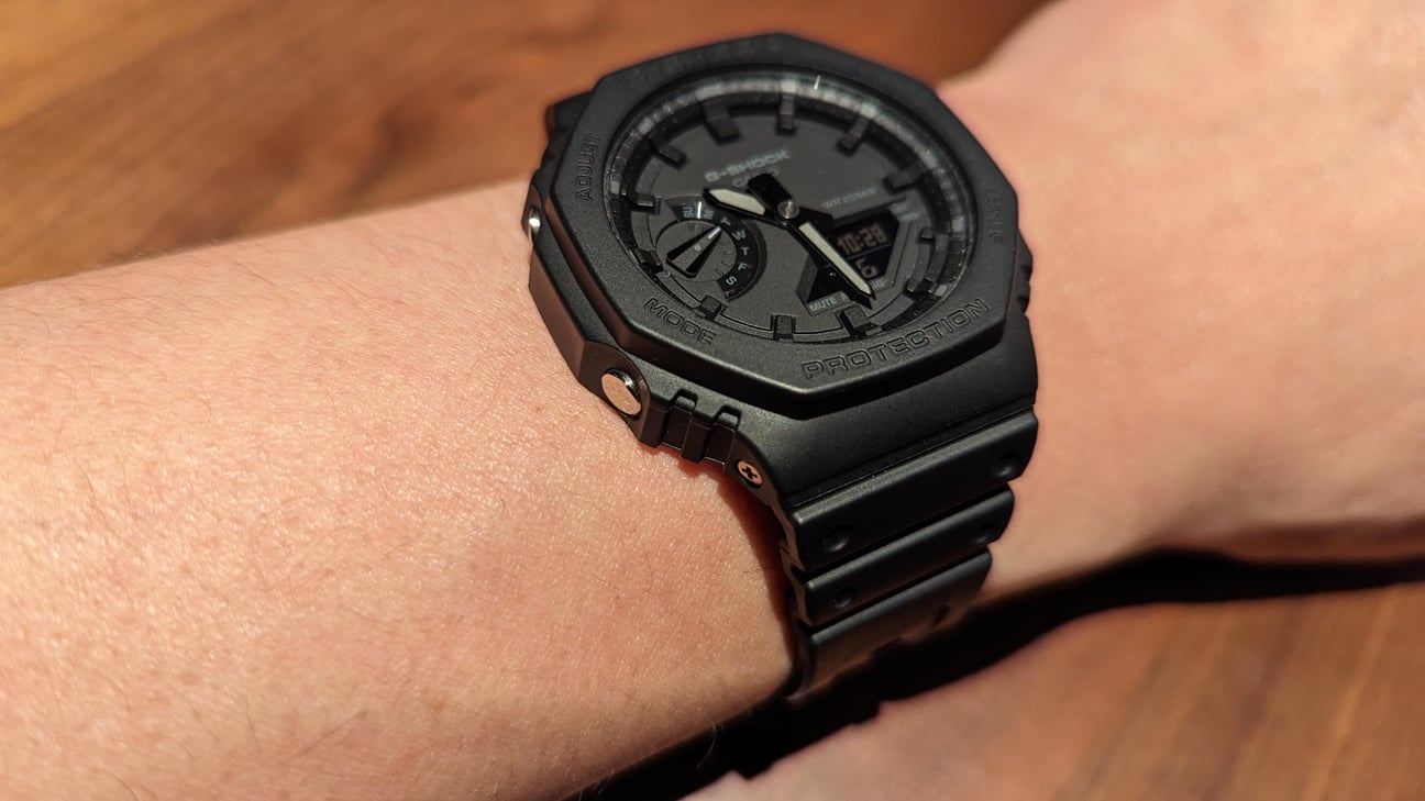 G-SHOCK Gショック ジーショック オールブラック BASIC ga-2100