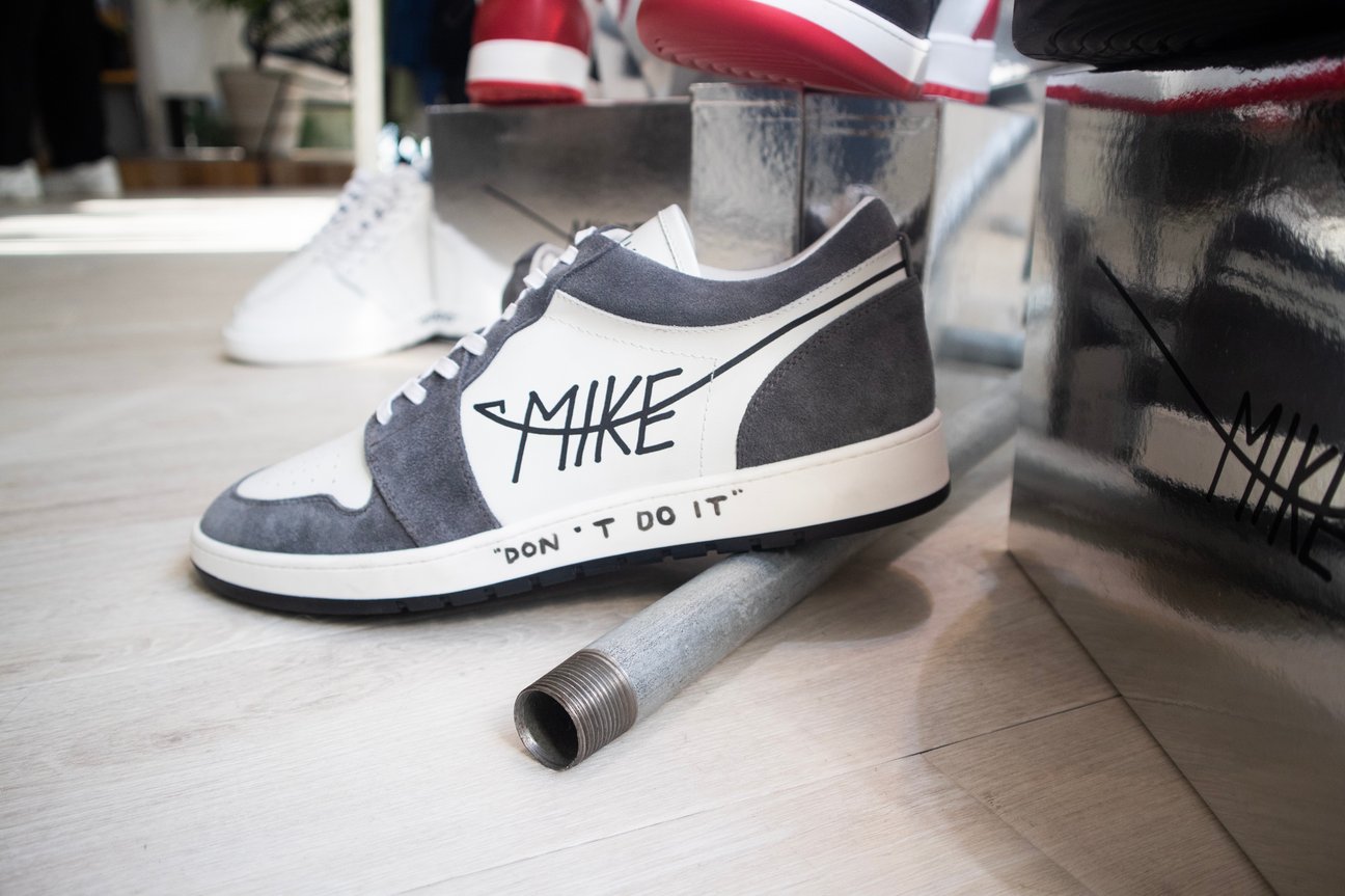ハイドロゲン創始者のアルベルト?ブレーシが手掛けるシューズブランド「MIKE don’t do it」