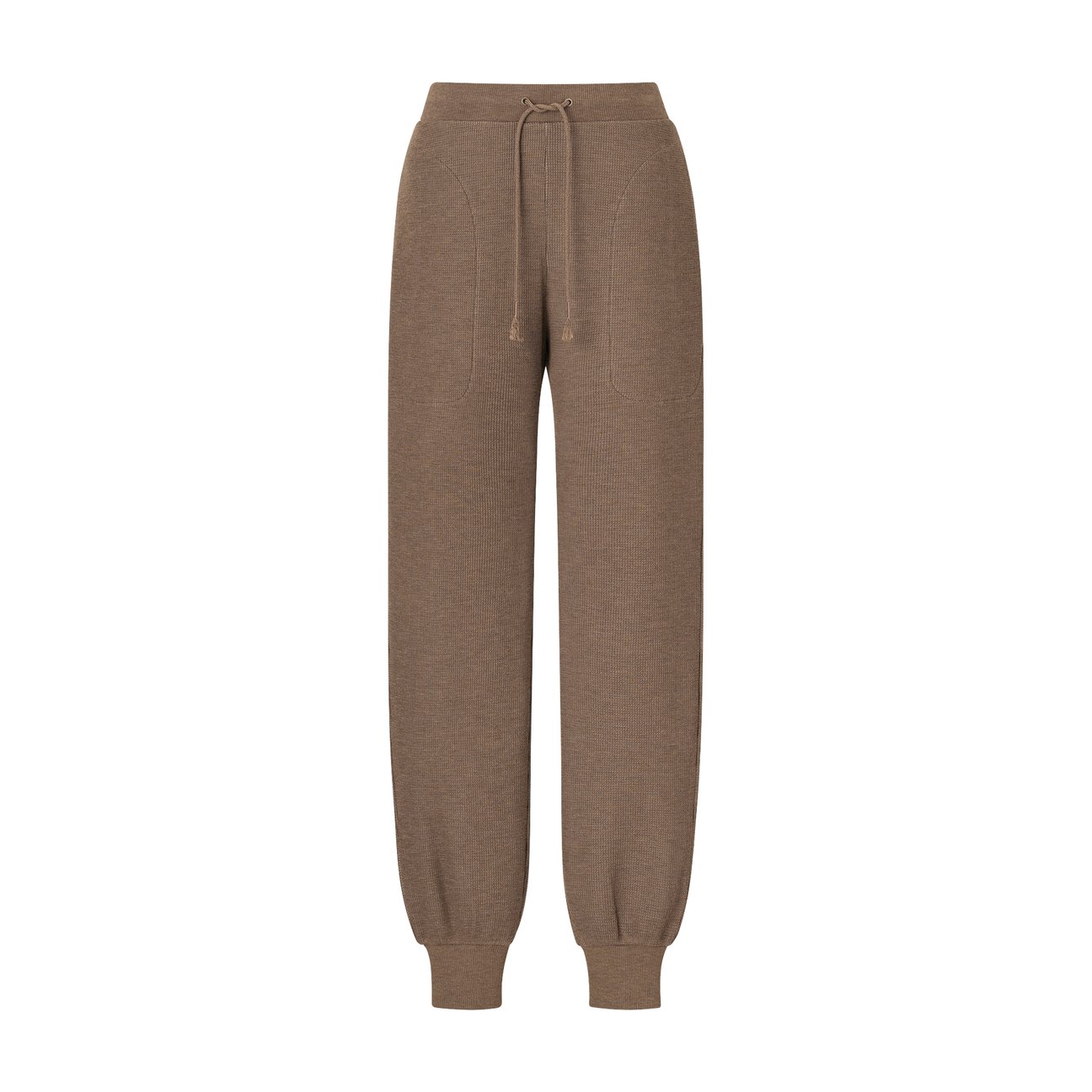 ヒートテックウールブレンドワッフルパンツ(極暖)