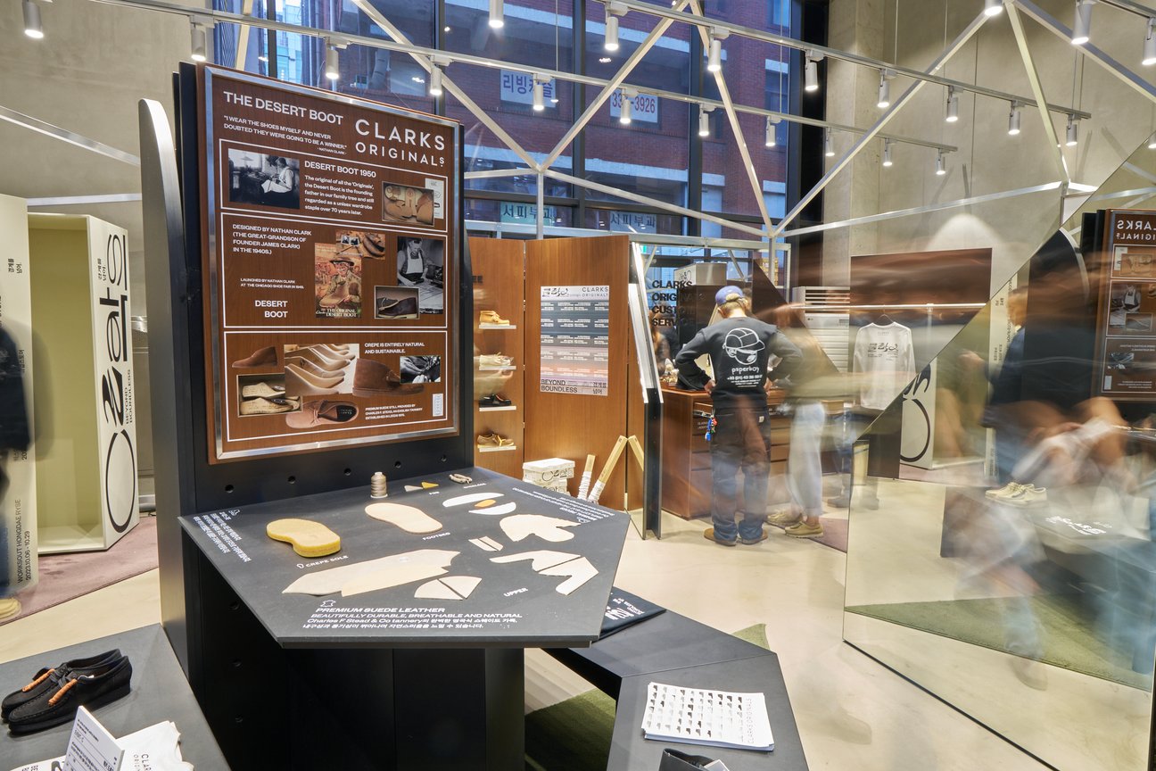 クラークス オリジナルズが韓国での本格展開をスタート、アジア全域での存在感増大目指す