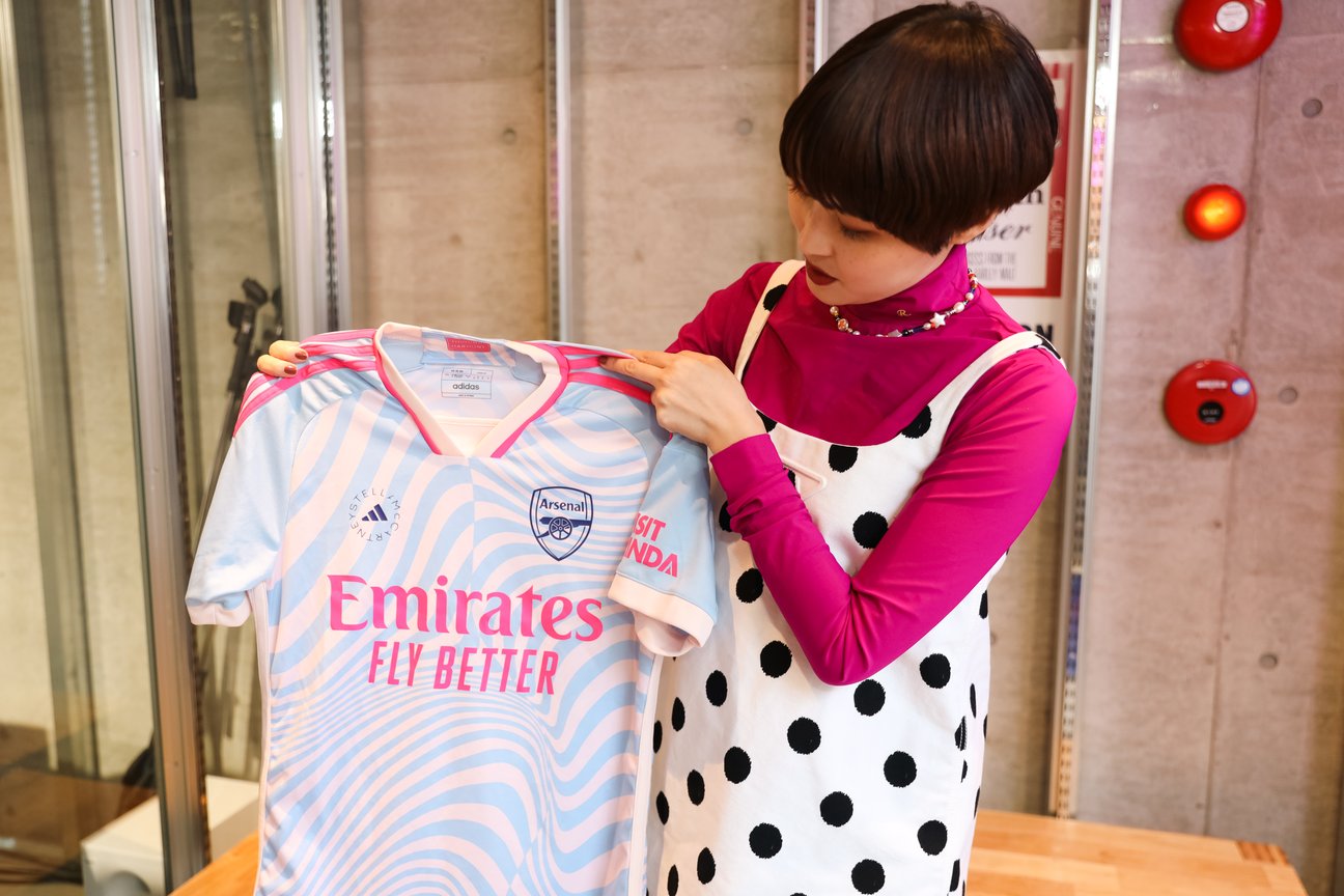 Arsenal × adidas by Stella McCartney ジャージについて語る大平かりん