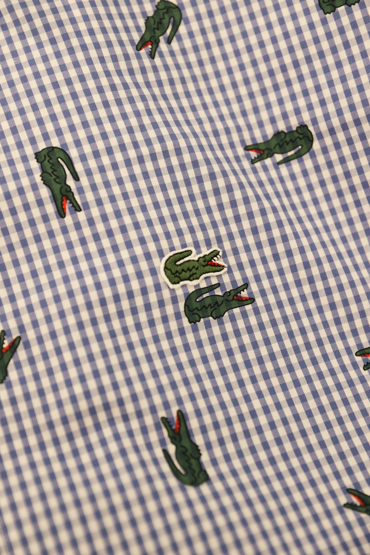 COMME des GARÇONS SHIRT × LACOSTE シャツ 平置き