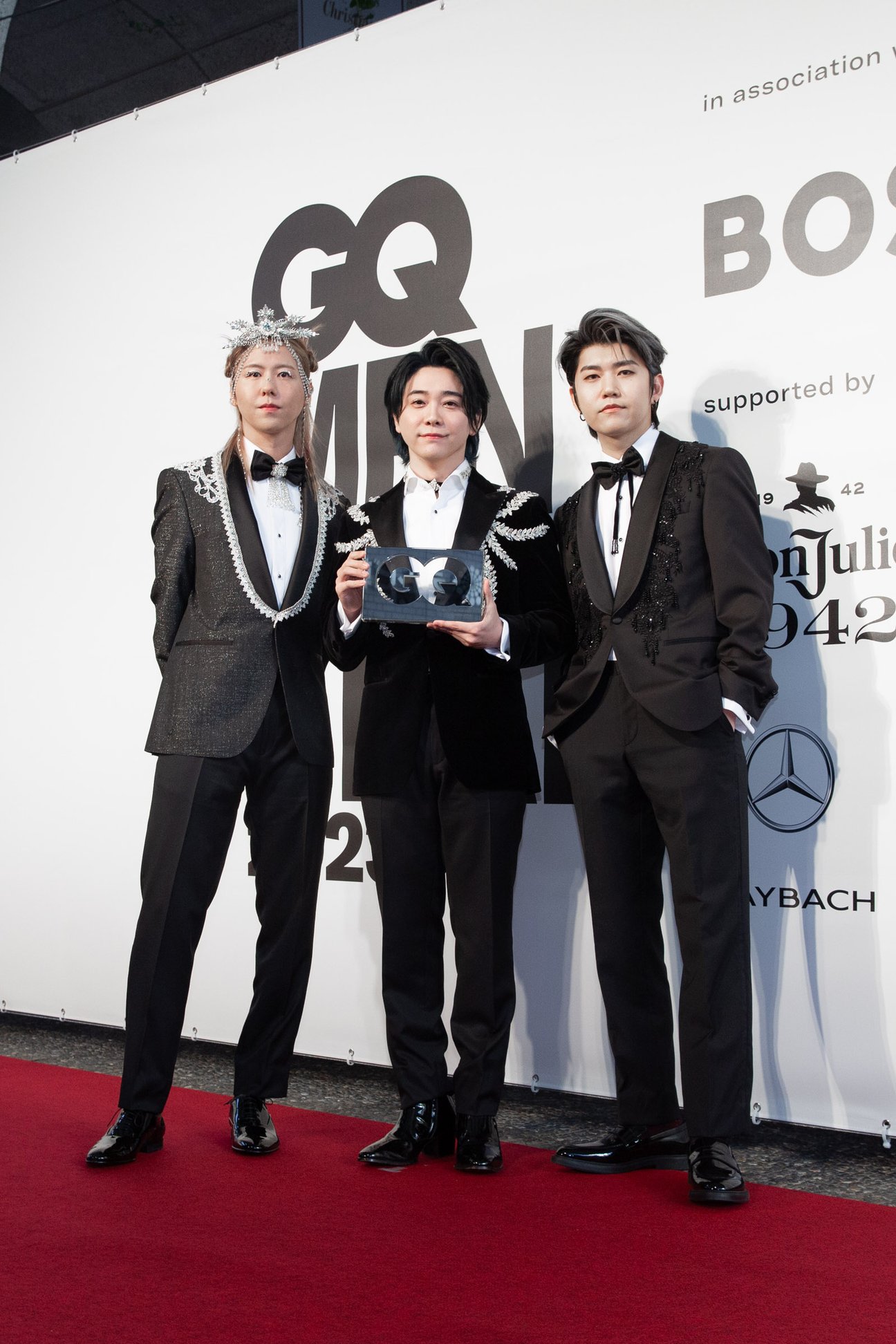 「GQ MEN OF THE YEAR 2023」を受賞したMrs. GREEN APPLE
