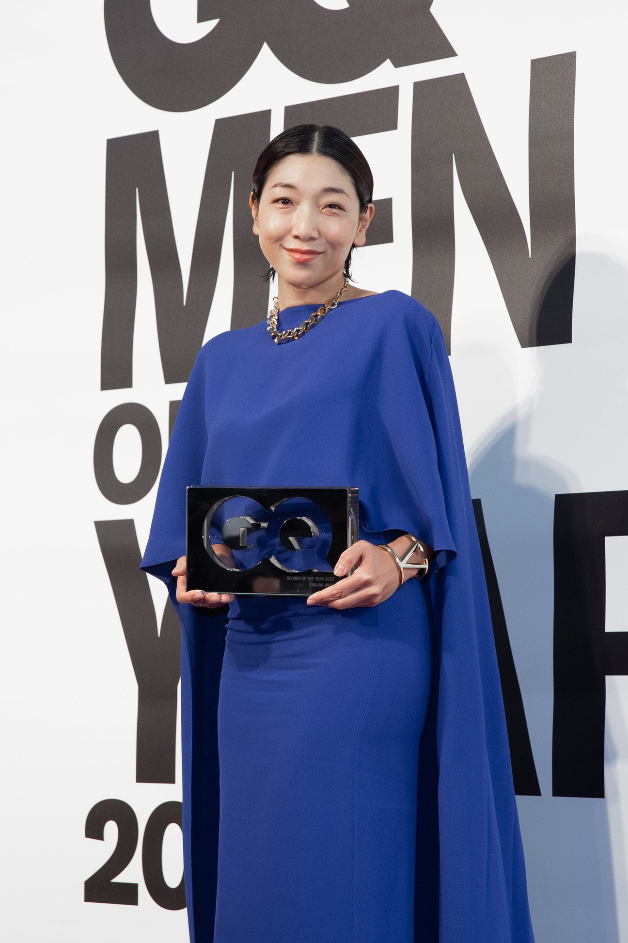 「GQ MEN OF THE YEAR 2023」を受賞した安藤サクラ