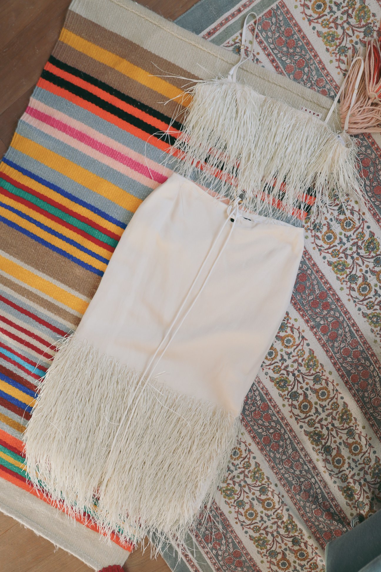 JACQUEMUS フリンジドレス 平置き