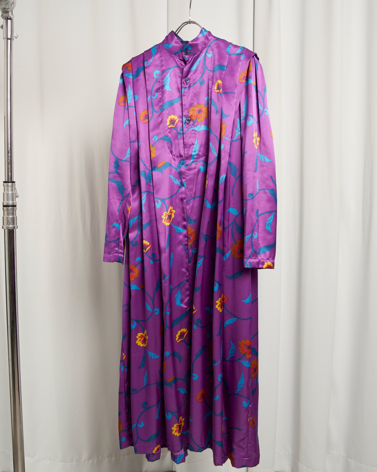 KENZO JAP 1970's ギャザードロングワンピース