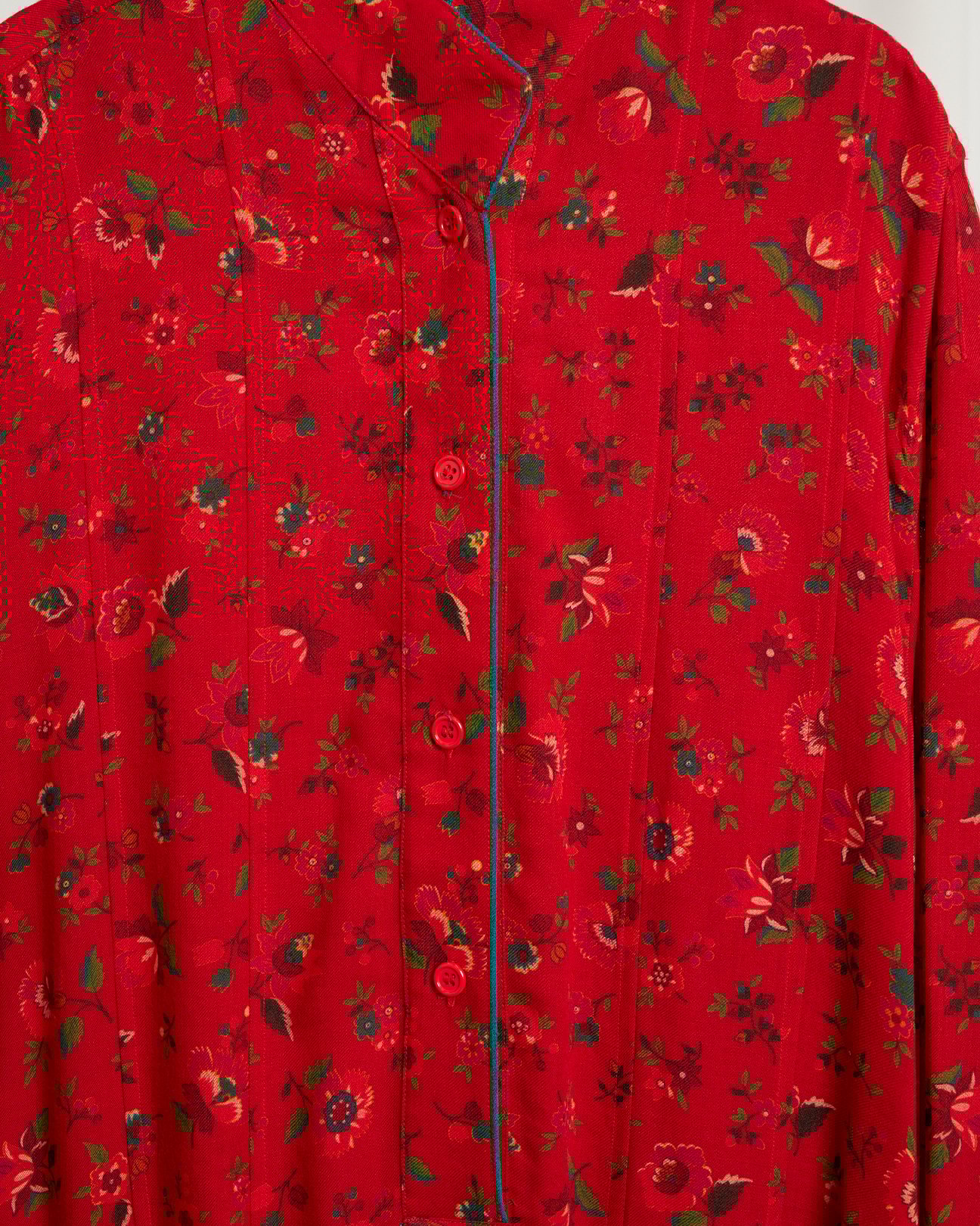 KENZO PARIS スタンドカラーロングワンピース