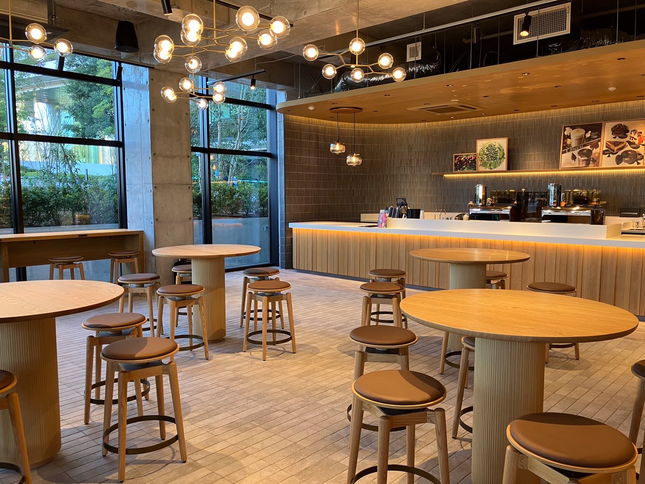 スターバックス店舗内の様子