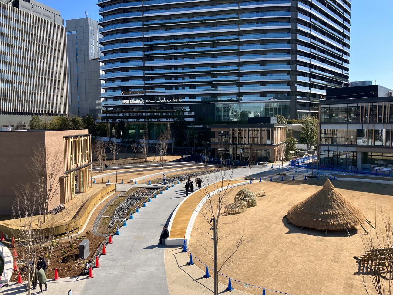 都立明治公園俯瞰