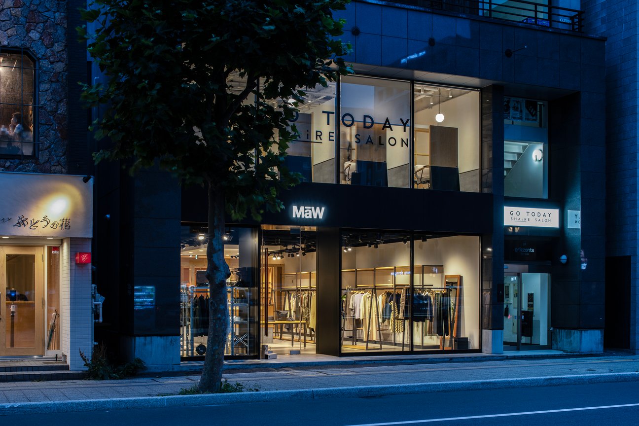北海道のセレクトショップ「マウ」の外観