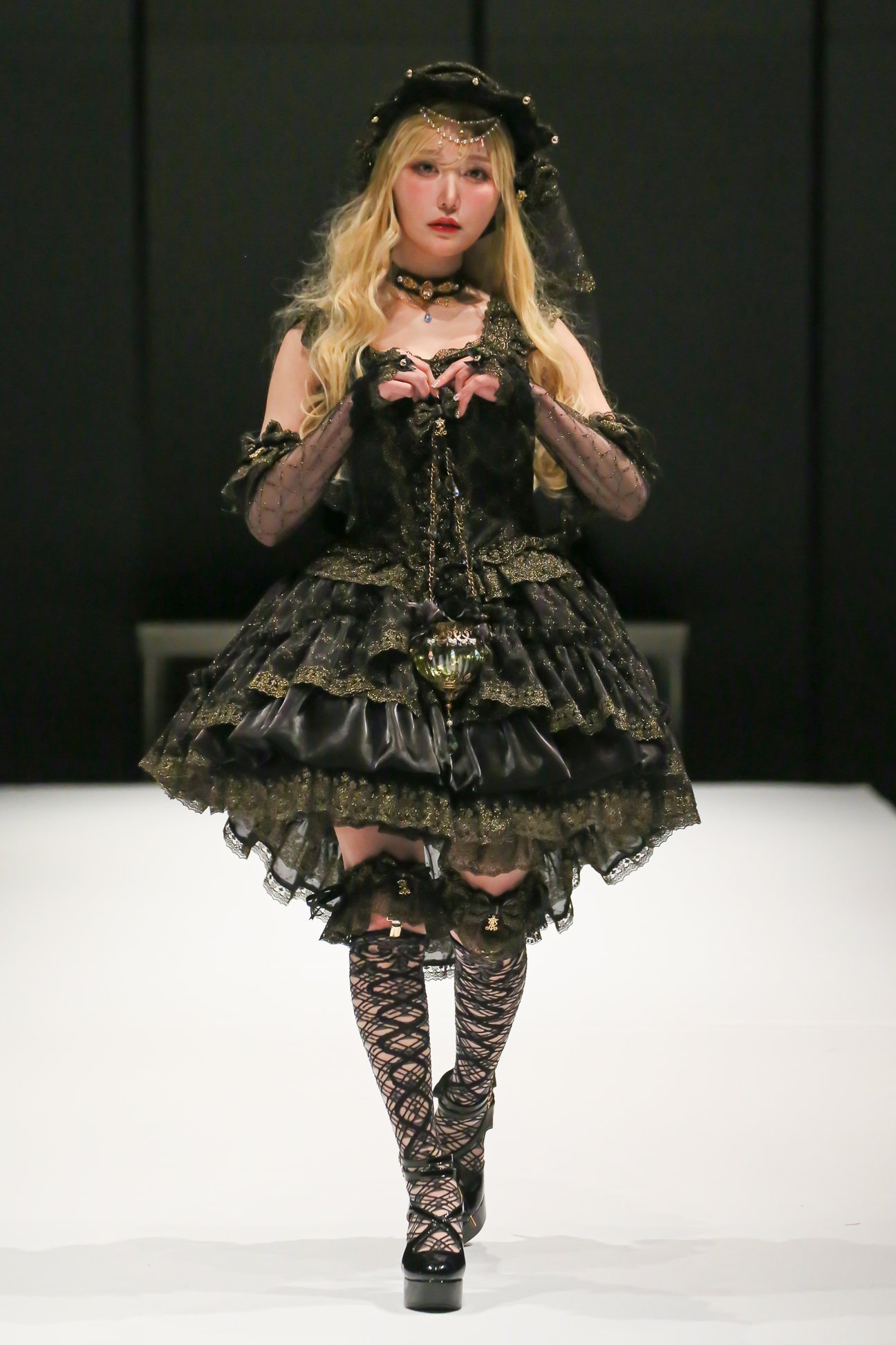 ファッションショーの様子