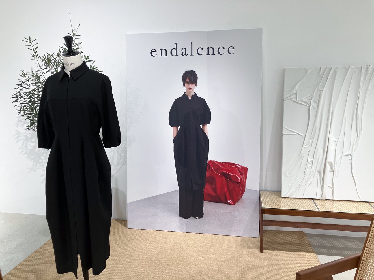 エンダレンスの展示会の様子
