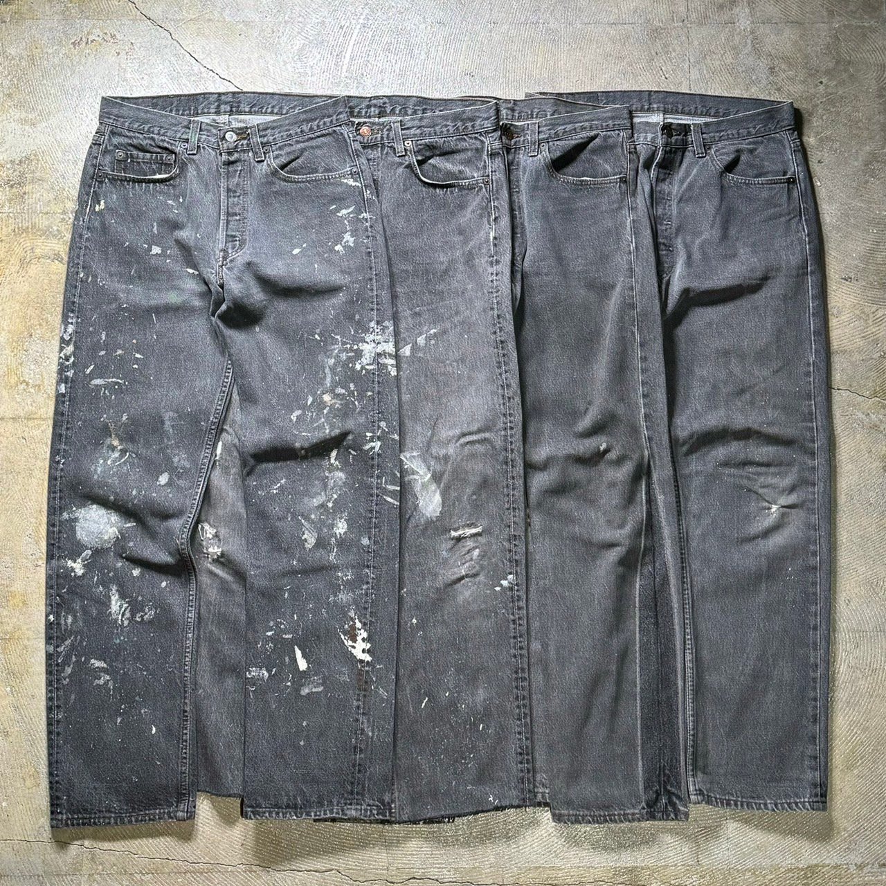 LEVIS 501 Black Denim