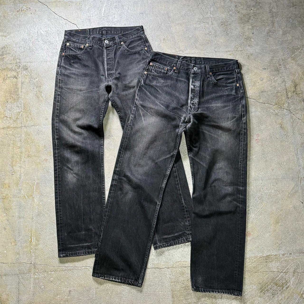 LEVIS 501 Black Denim