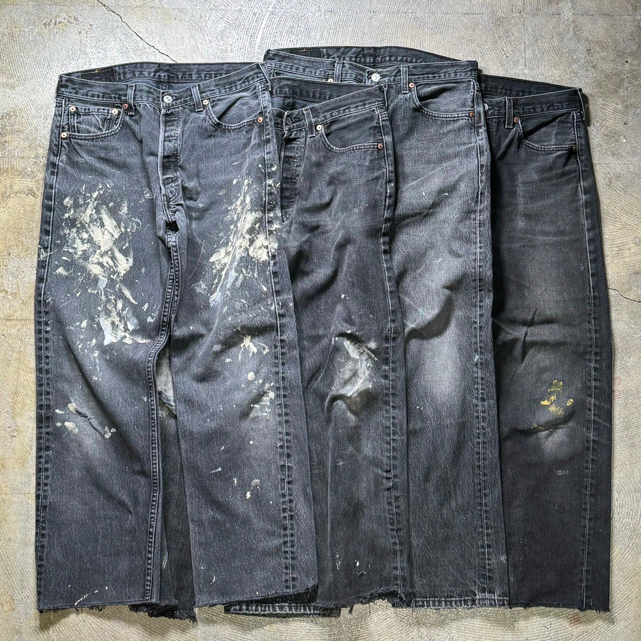 LEVIS 501 Black Denim