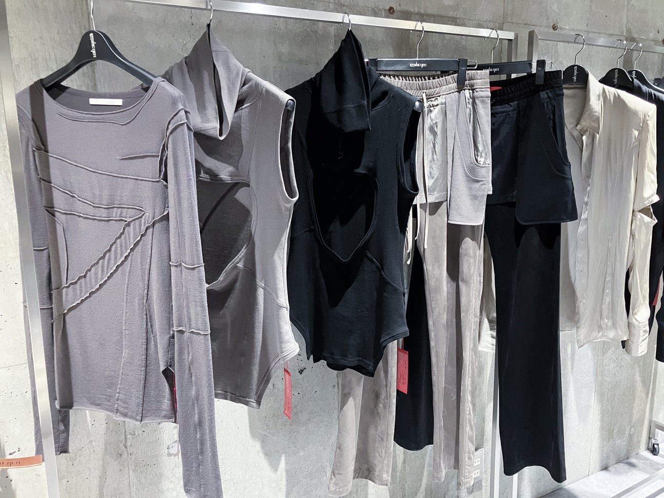 ムッシャンの2024年秋冬コレクション展示会の様子