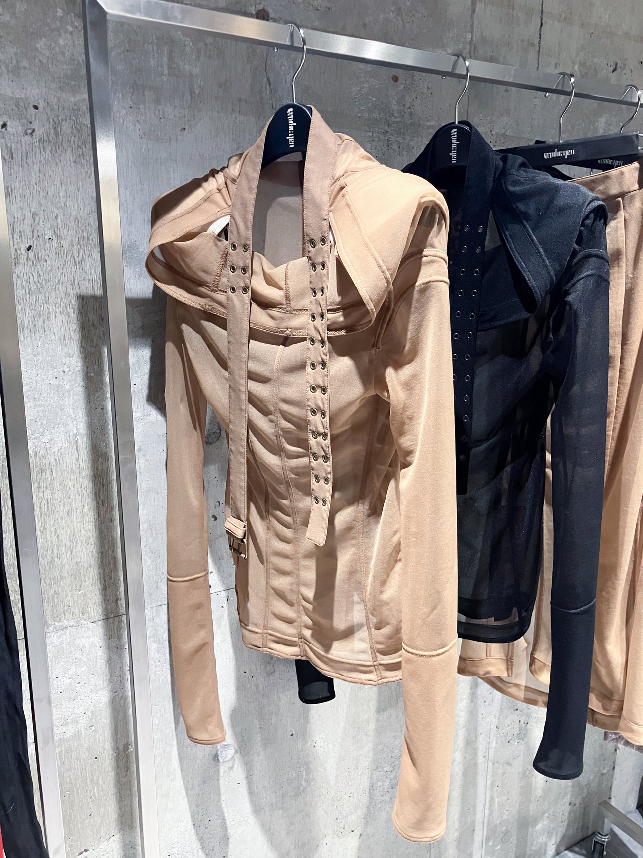 ムッシャンの2024年秋冬コレクション展示会の様子