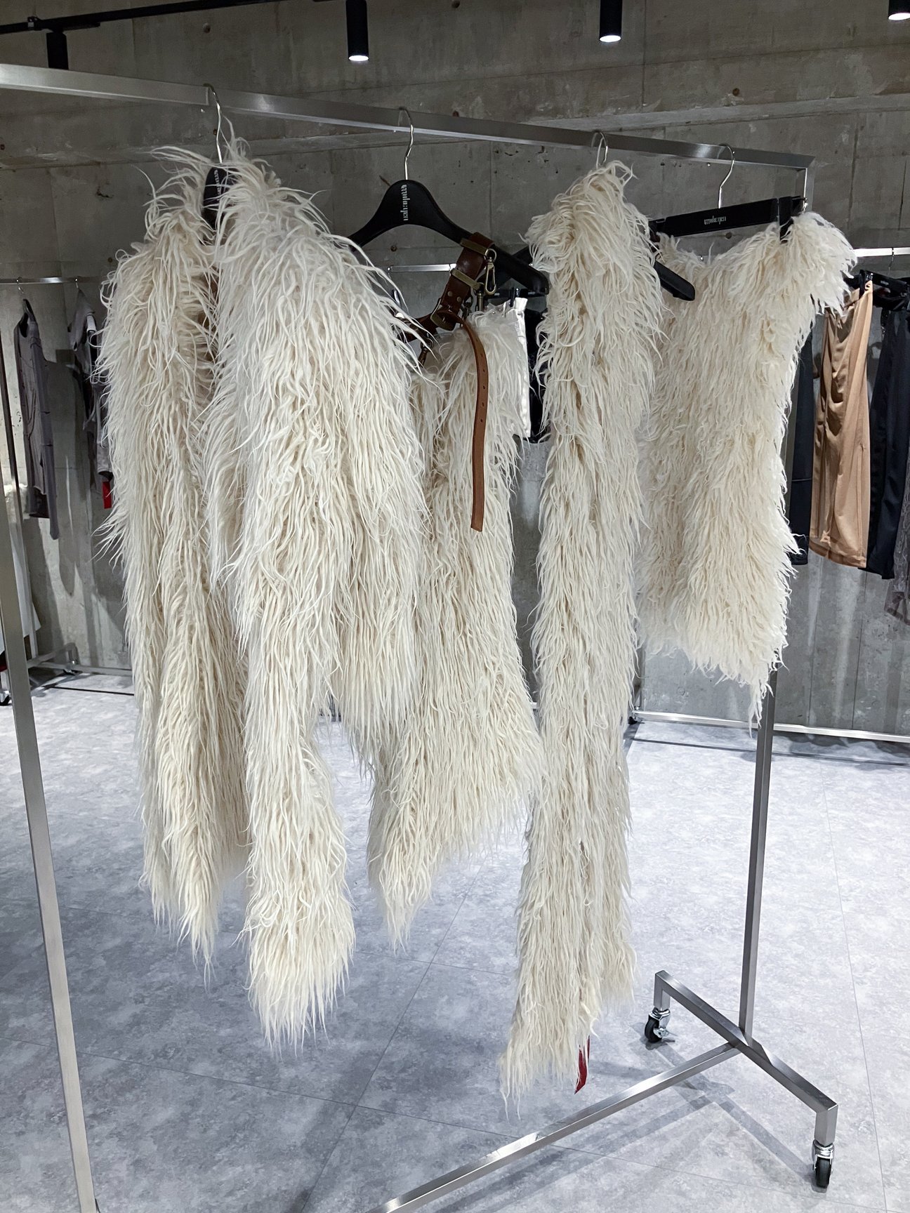 ムッシャンの2024年秋冬コレクション展示会の様子