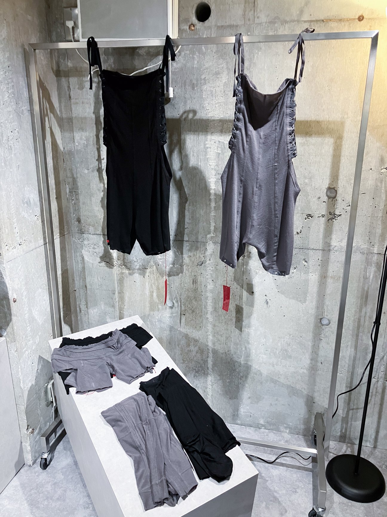 ムッシャンの2024年秋冬コレクション展示会の様子