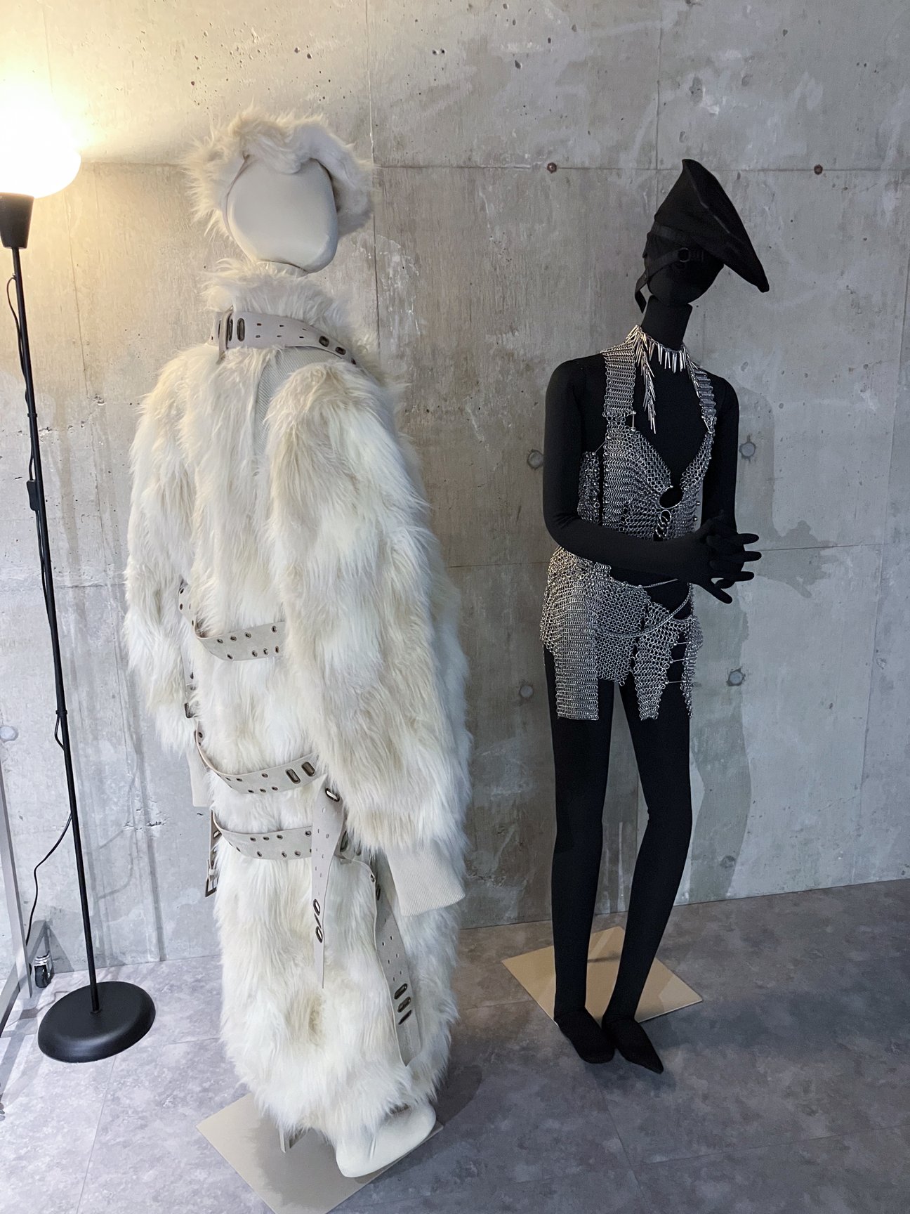 ムッシャンの2024年秋冬コレクション展示会の様子