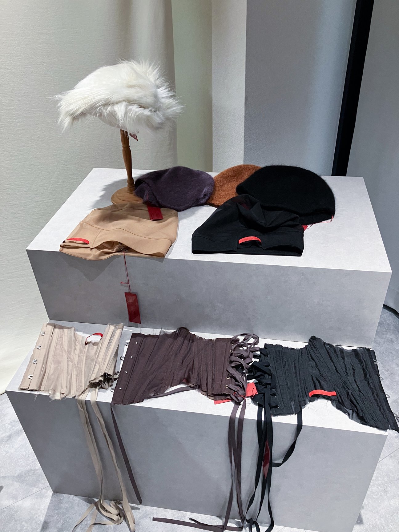 ムッシャンの2024年秋冬コレクション展示会の様子