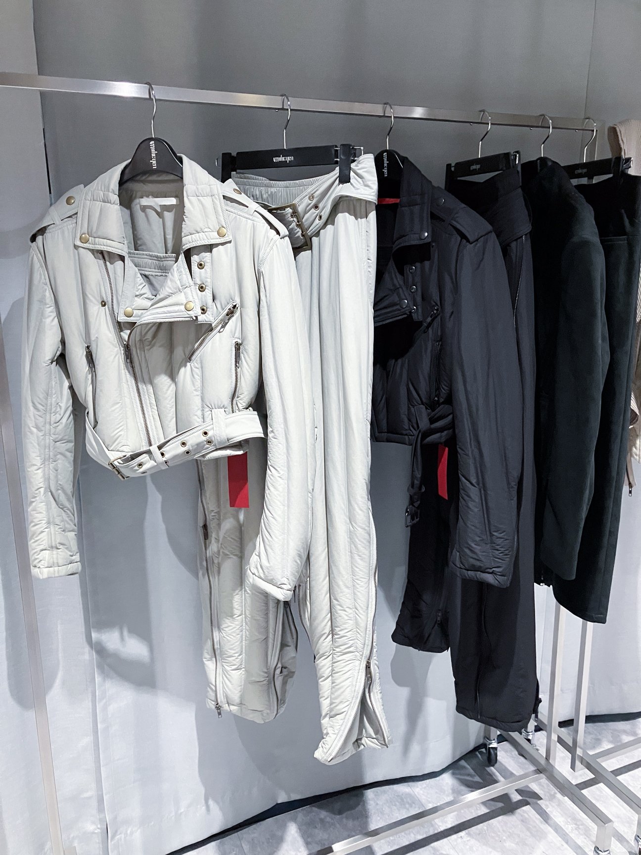 ムッシャンの2024年秋冬コレクション展示会の様子