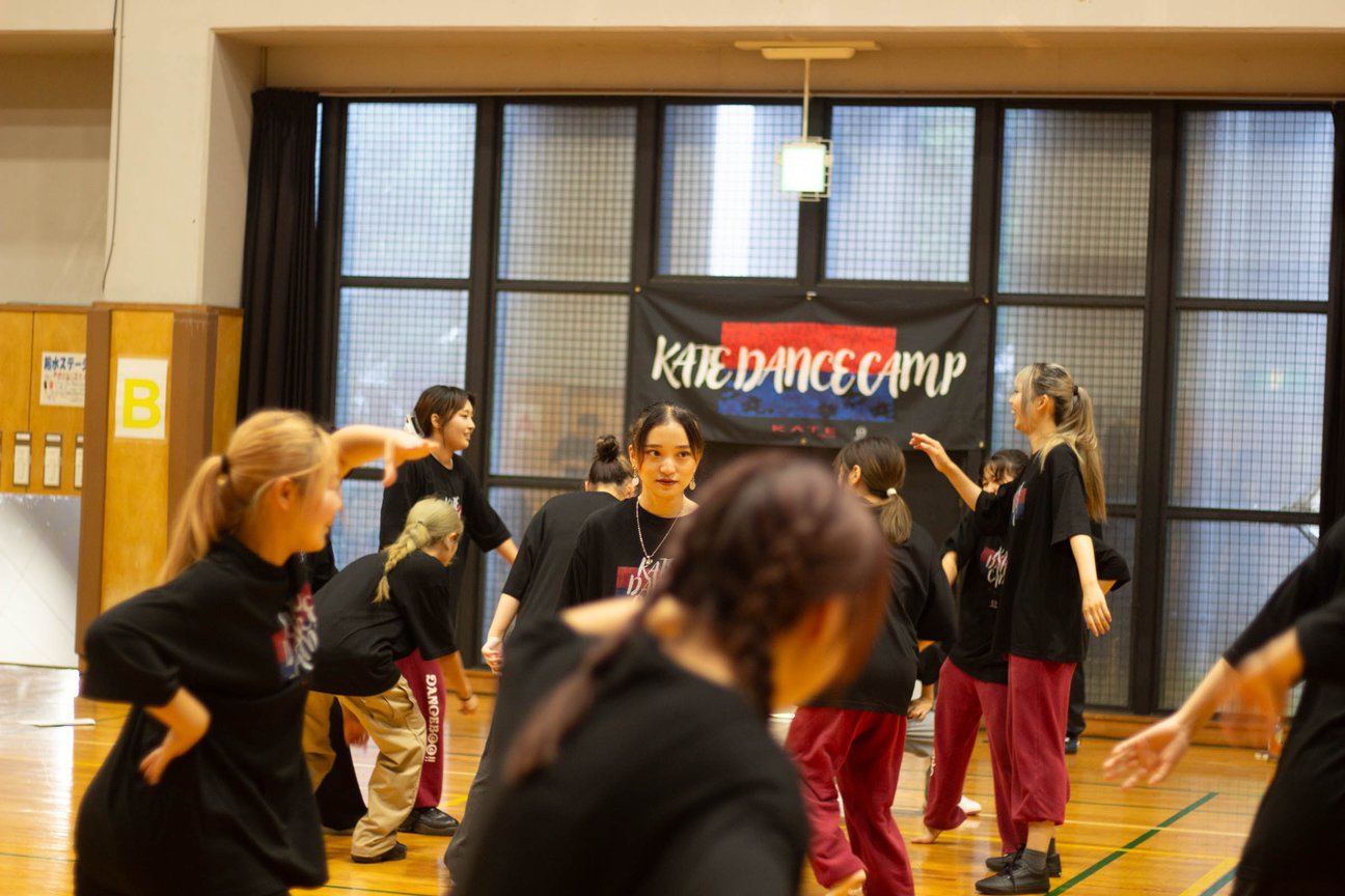 ケイトダンスキャンプ第3回目の様子