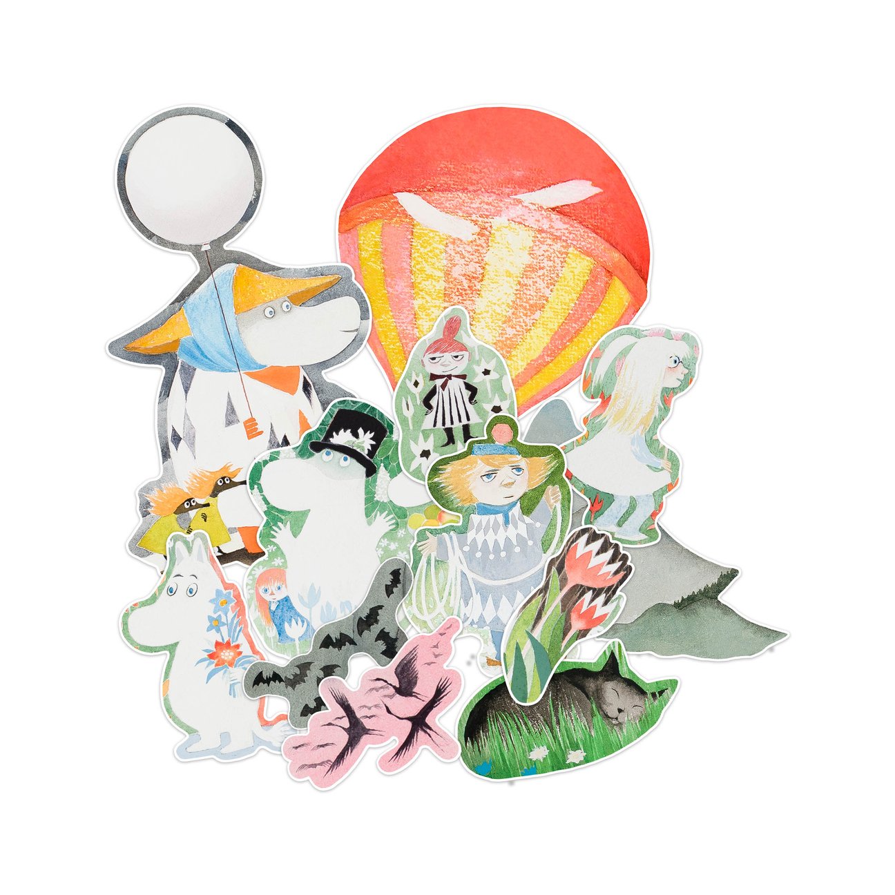 RIMOWA & MOOMIN Giant Sticker Set 4万2900円 ※世界先行発売アイテム