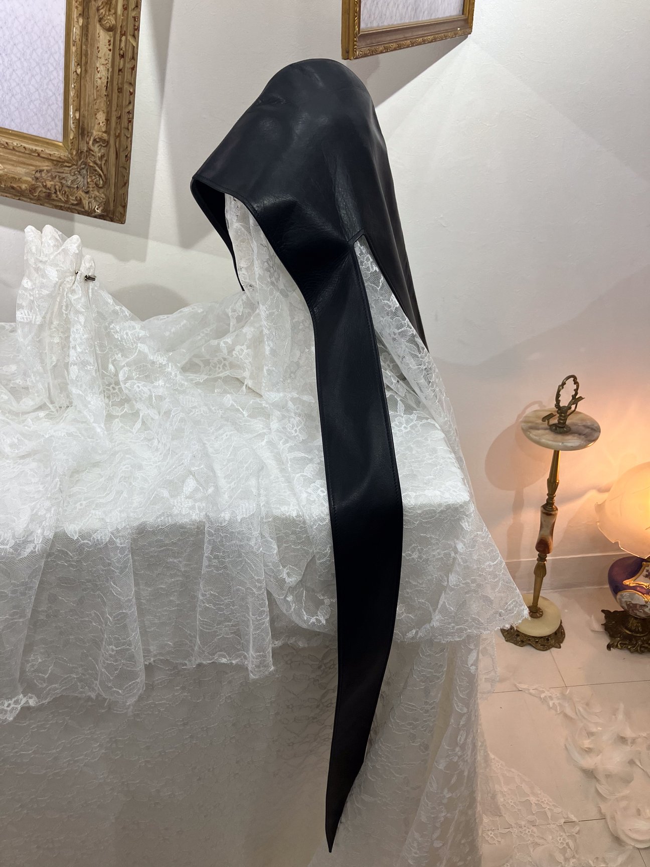 展示されたヘッドアクセサリー
