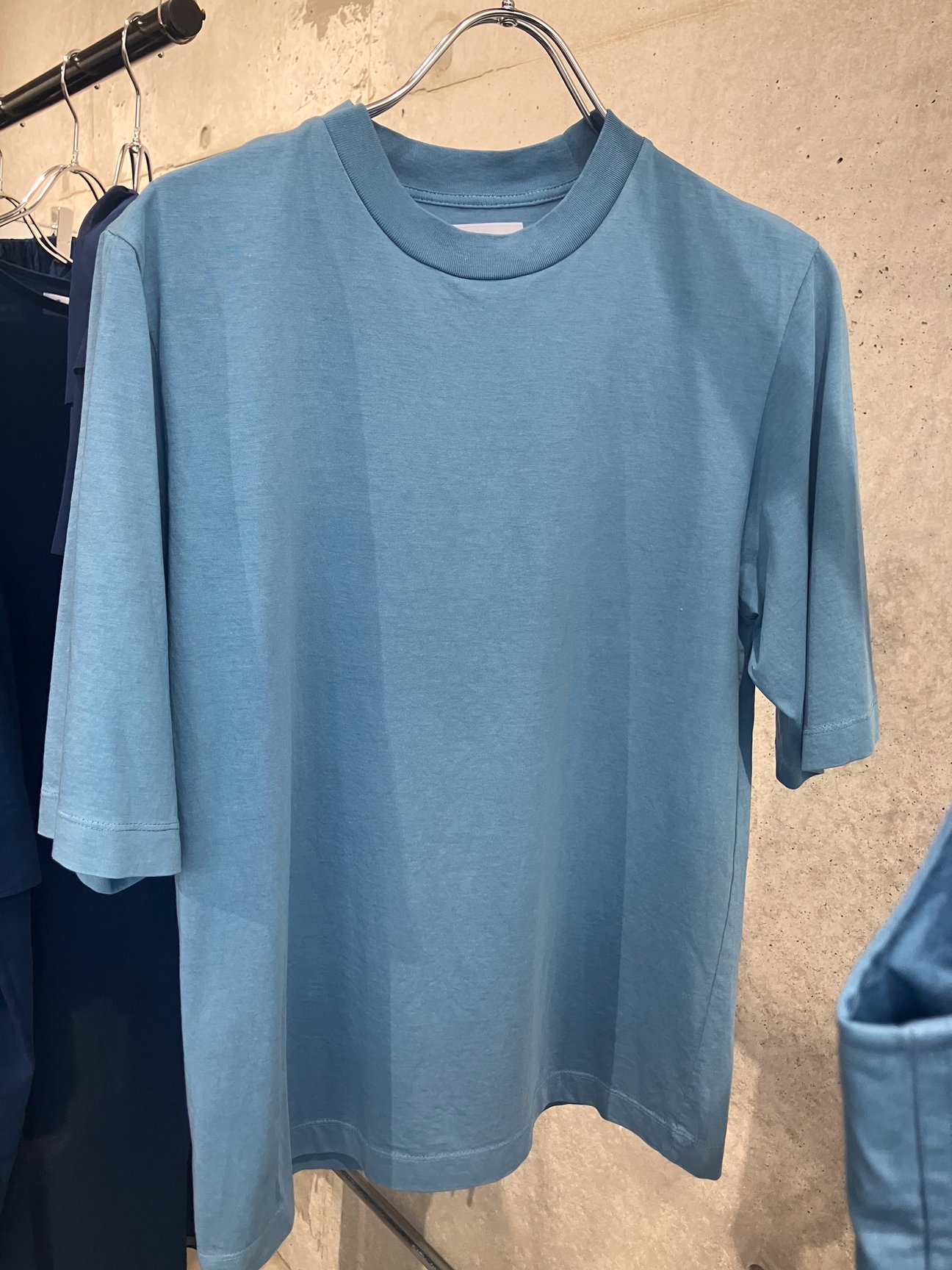 藍染(2回)のTシャツ