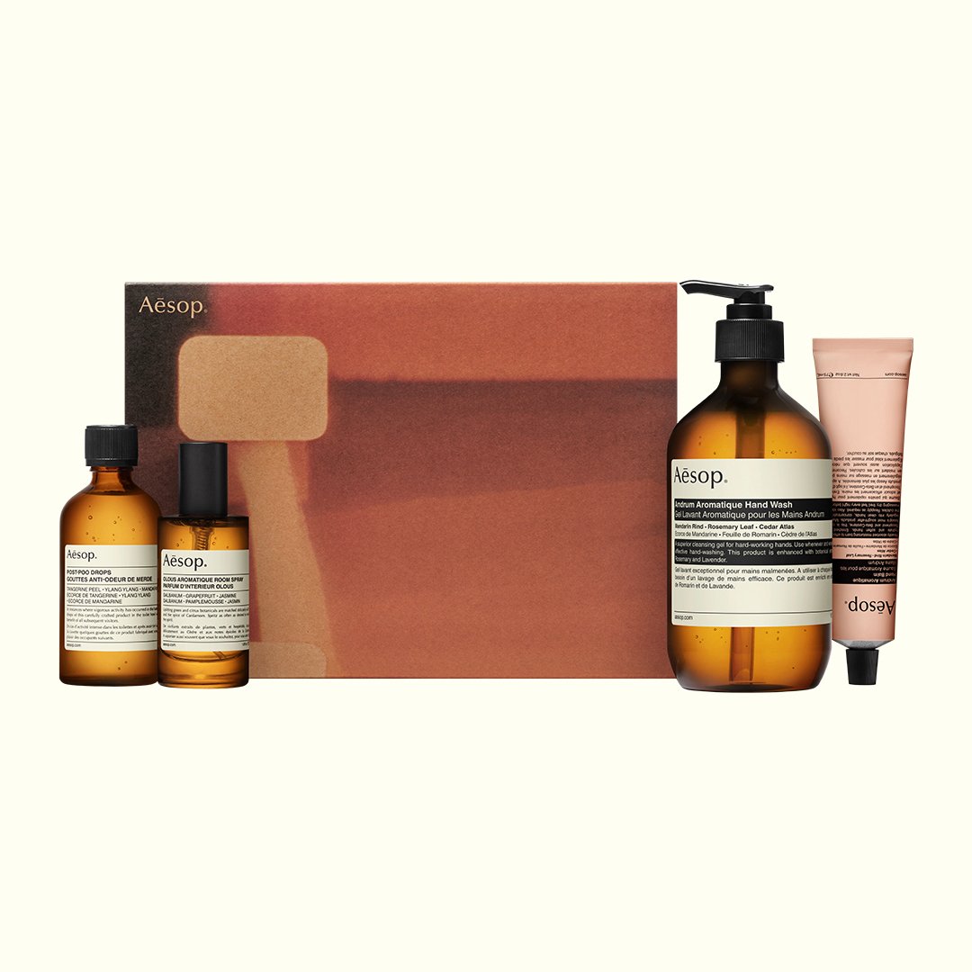 Aesop 紙袋付 イソップ ギフト ハンドソープ＆ハンドクリーム 2