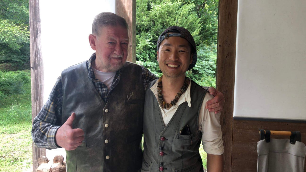 男性2人の写真