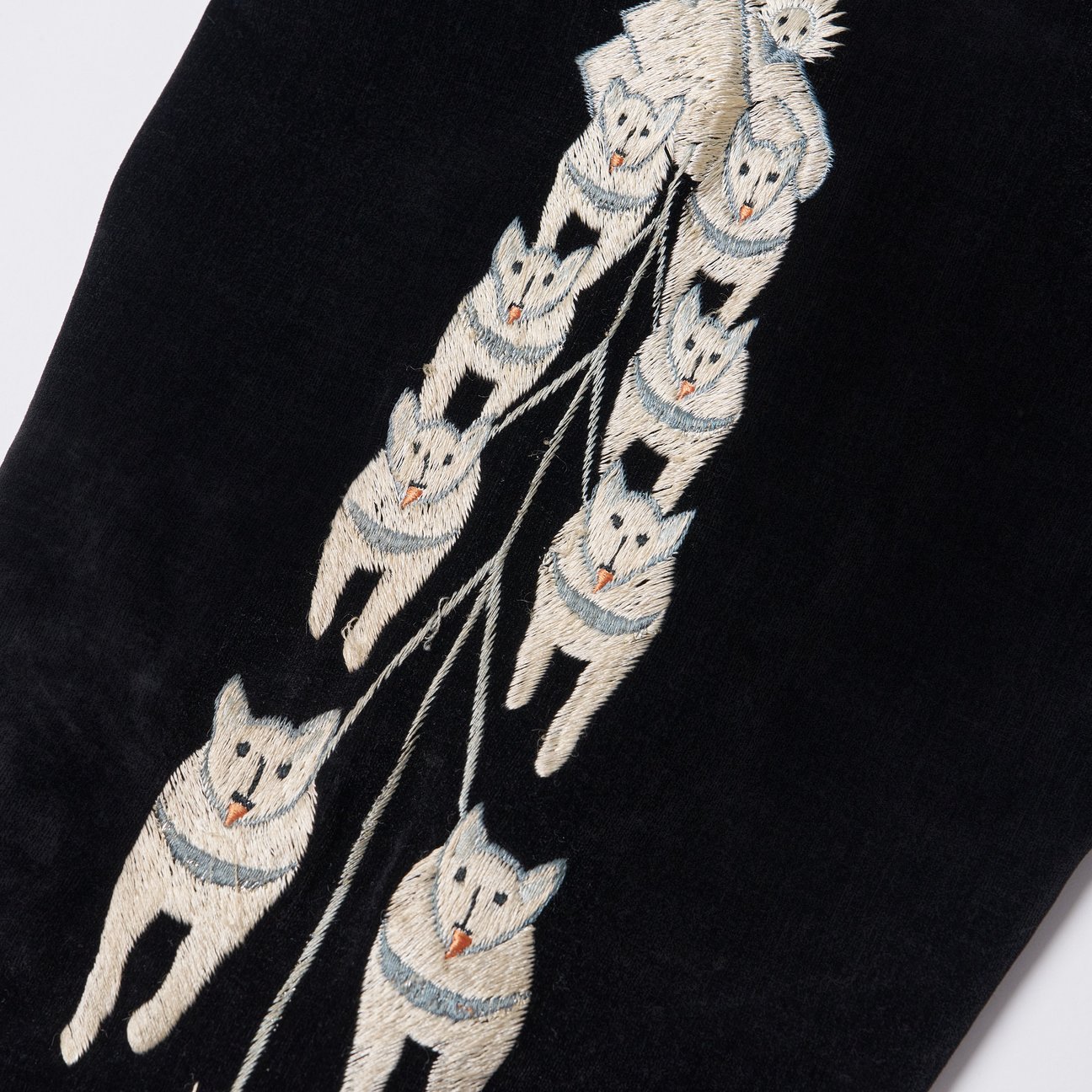 ヴィンテージスカジャン袖刺繍