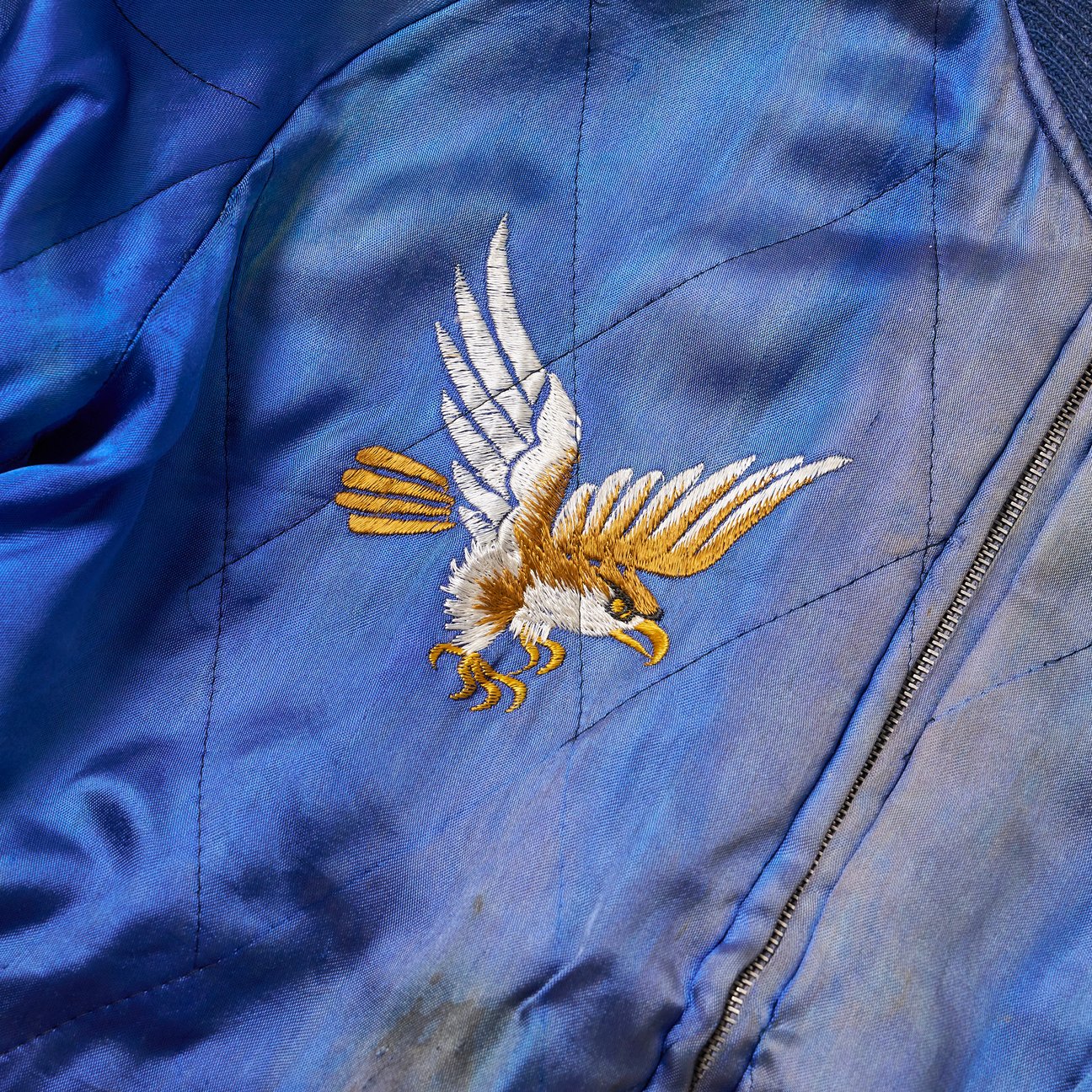 ヴィンテージスカジャン刺繍