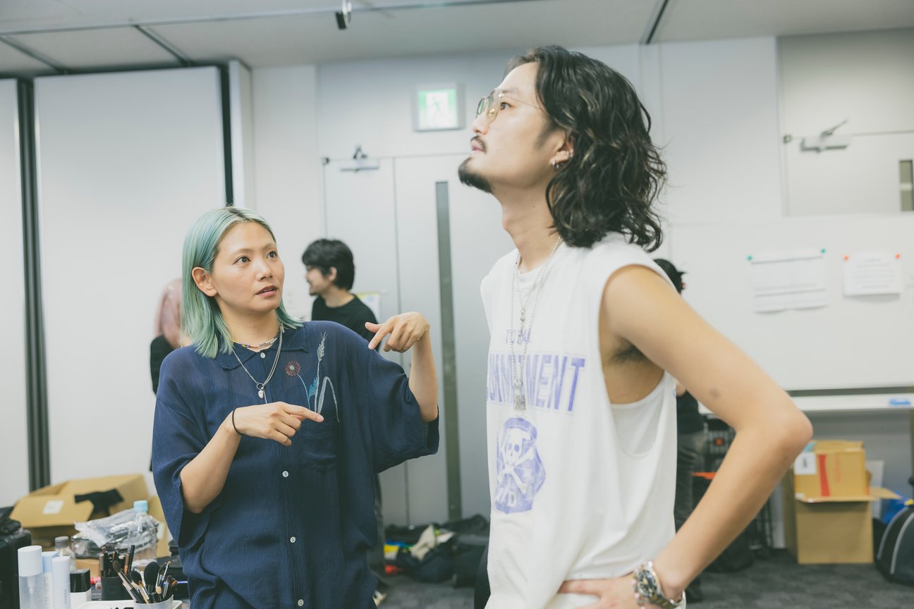 KAMIYA 25SS バックステージ
