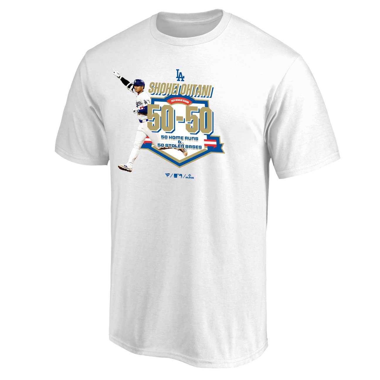 大谷翔平 50-50 達成記念Tシャツ