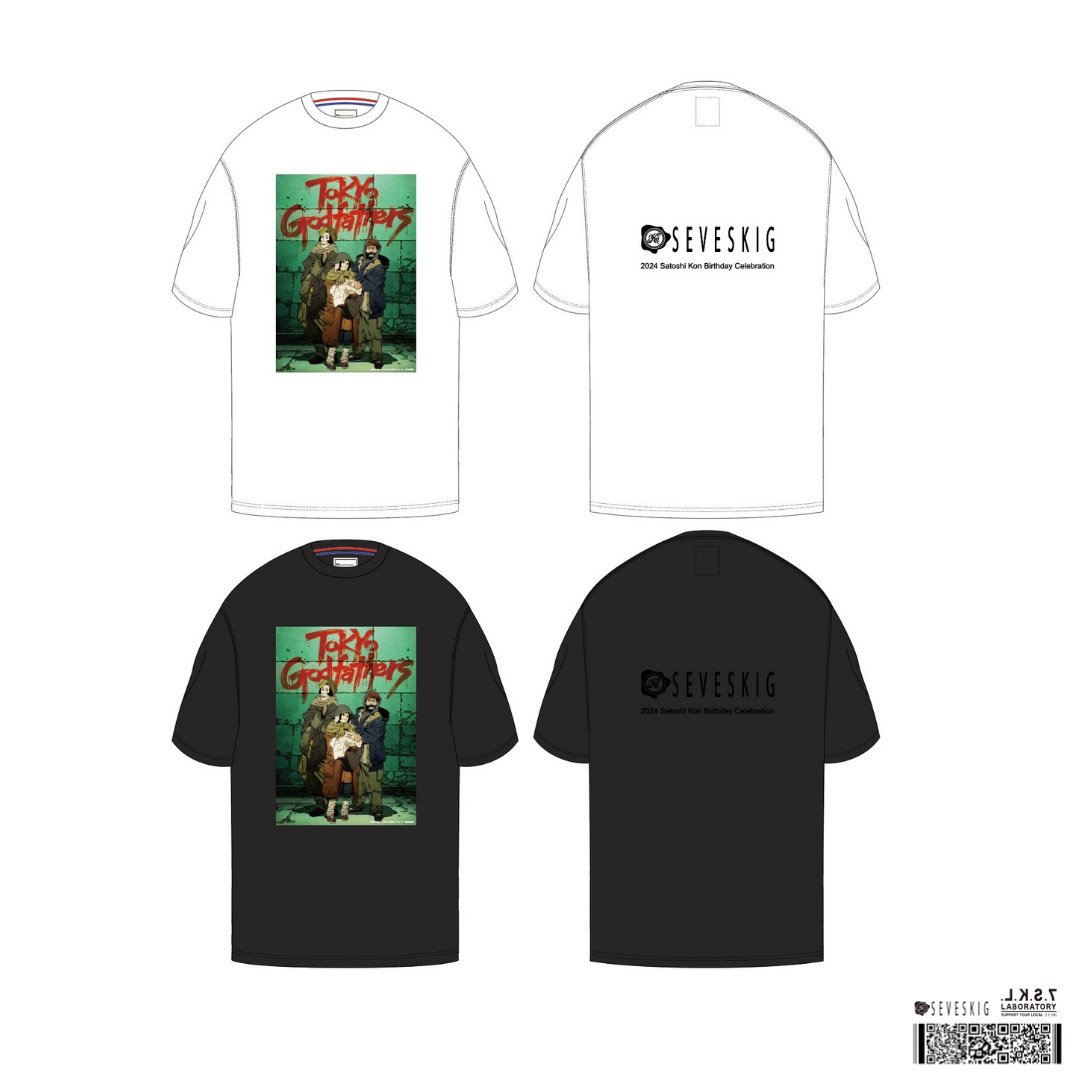 セヴシグが「パーフェクト・ブルー」「千年女優」のTシャツを