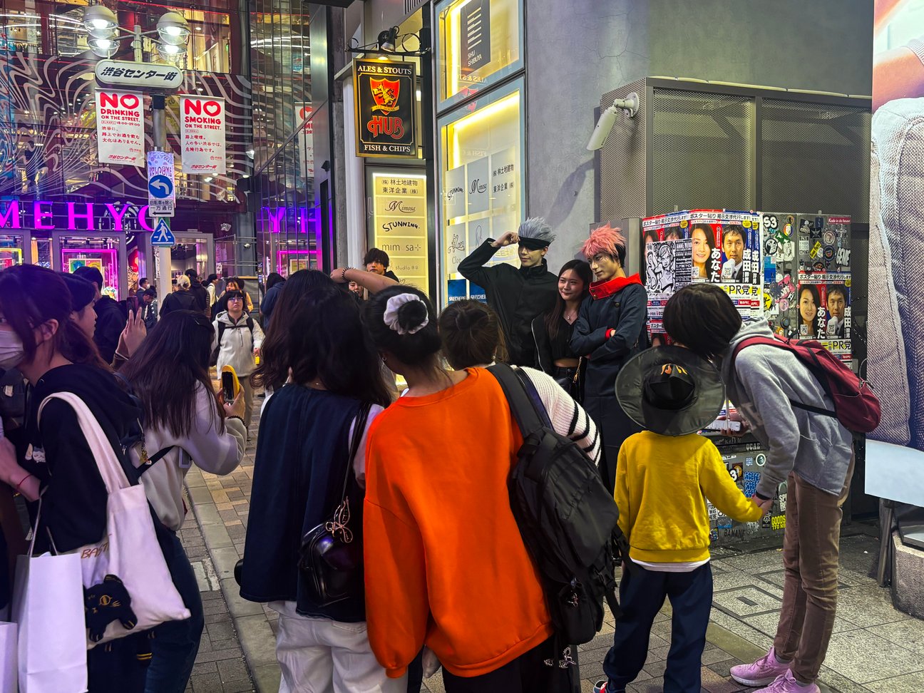 渋谷ハロウィンの様子