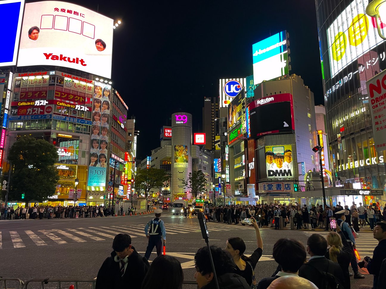 渋谷ハロウィンの様子