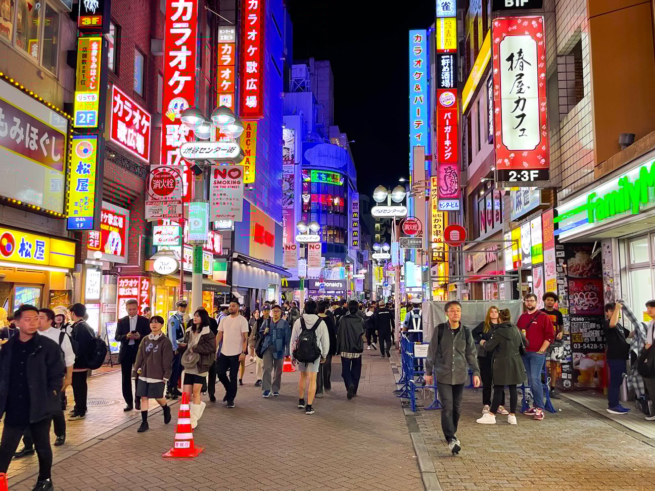 渋谷ハロウィンの様子