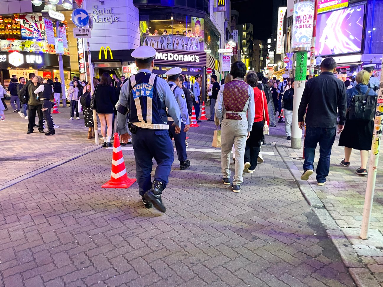渋谷ハロウィンの様子