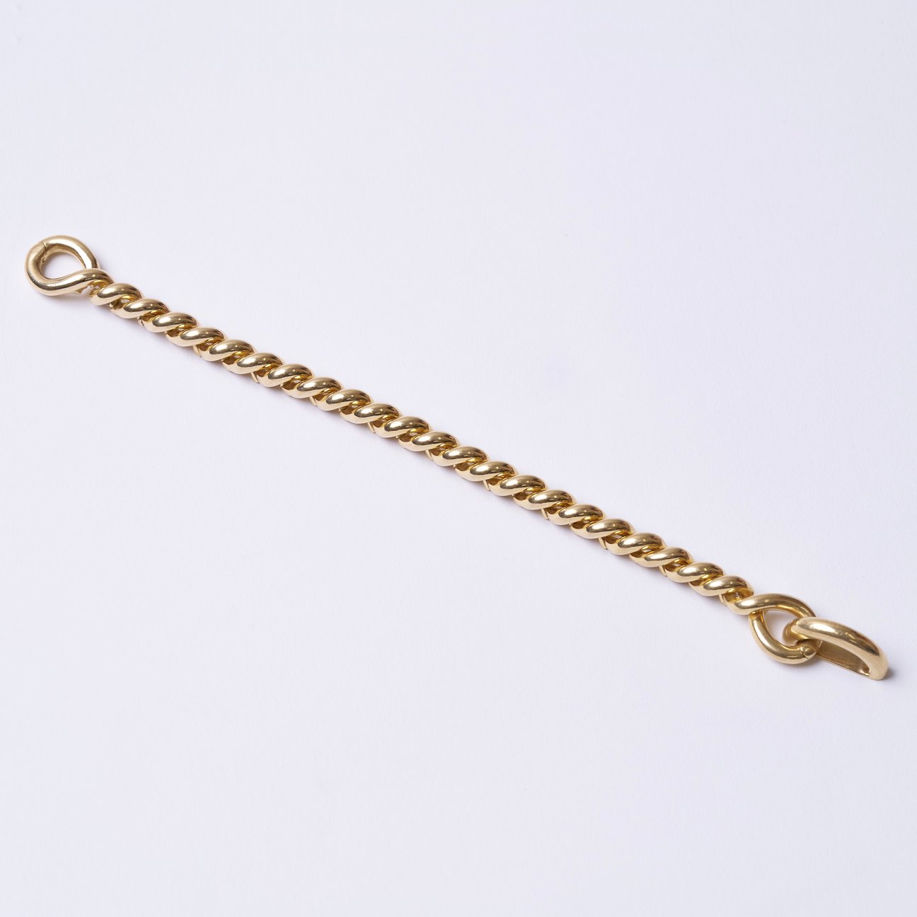 エルメス トルサード ゴールドブレスレット