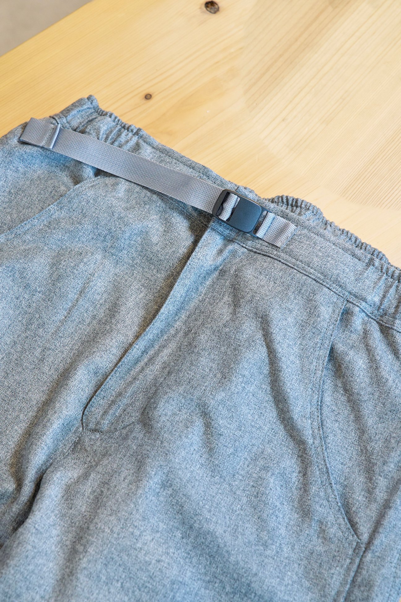山と道 One Tuck 5-Pocket Pants ディティール