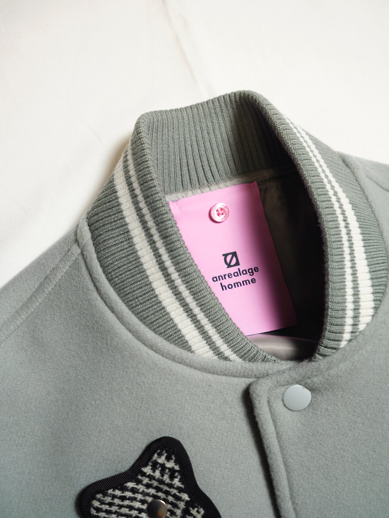 anrealage homme × nori enomoto スタジャン 物撮り