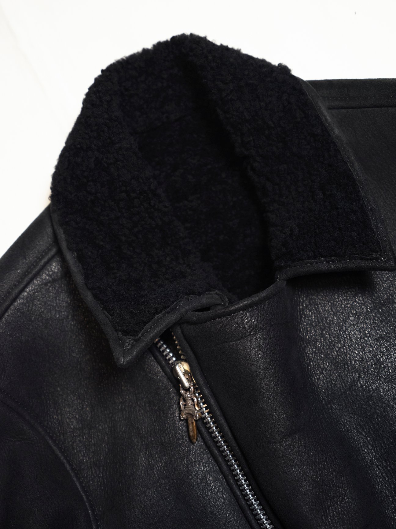 CHROME HEARTS ムートンジャケット 物撮り