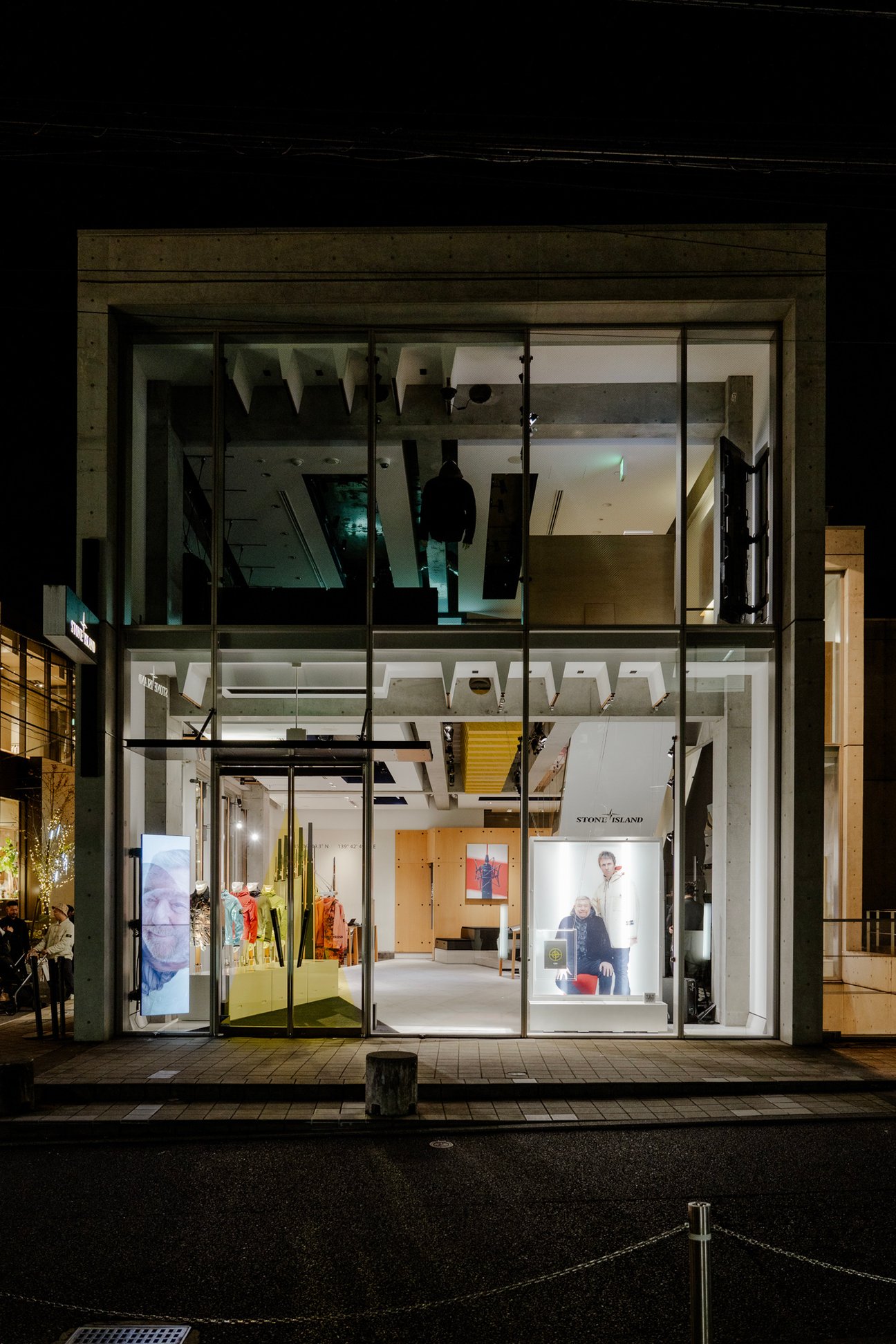 ストーンアイランド 東京青山店で開催したイベントの様子