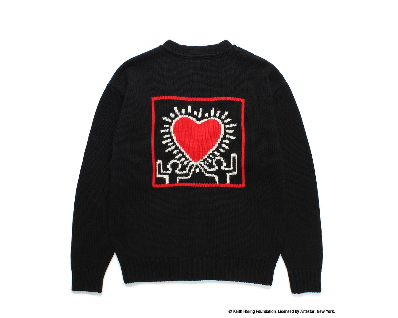Keith Haring キースヘリング ハートデザイン 花器 イタリア製