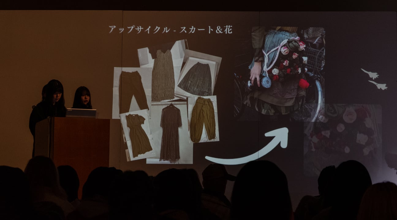 「Z世代が感じる社会課題×アップサイクルファッション」公開プレゼンテーション
