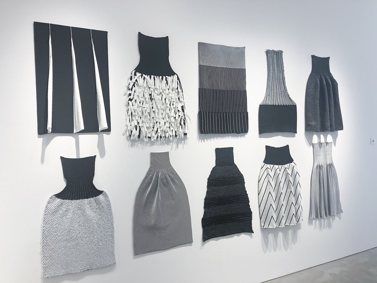 「VOL.10」コレクションのベースとなっている10種類の編地